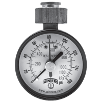 Winters Instruments Economy Test Gauge, PET/PET-LF